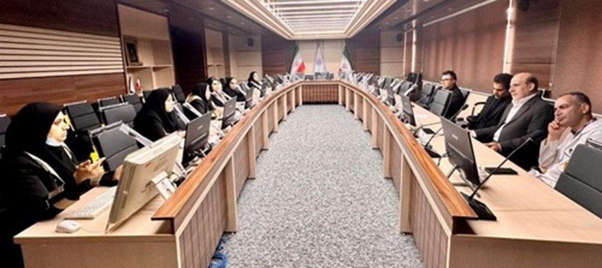 برگزاری کمیته فناوری اطلاعات سلامت در مرکز پزشکی ، آموزشی و درمانی آیت الله طالقانی